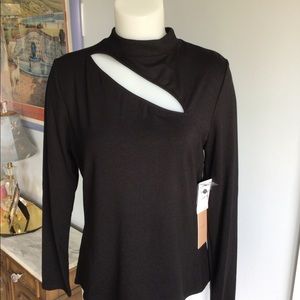 Halogen Brand Black Shirt, NWT